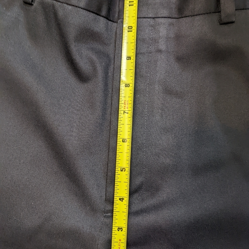 L.L. Bean O APF5 men's black dress slacks size 32 - Picture 4 of 8